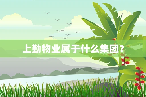 上勤物业属于什么集团？
