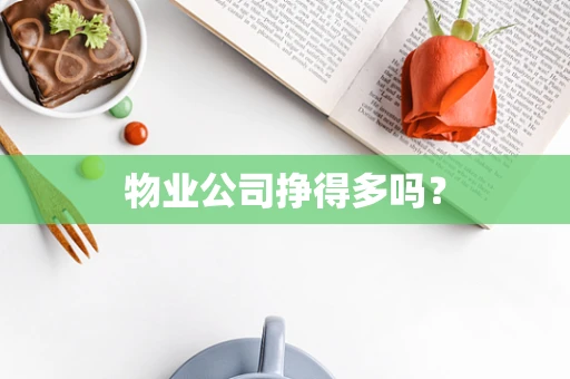 物业公司挣得多吗？
