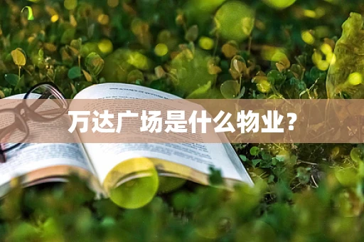 万达广场是什么物业？