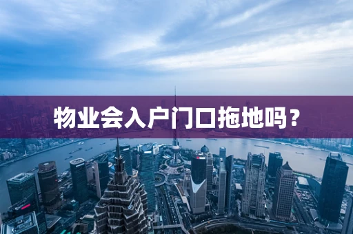 物业会入户门口拖地吗？