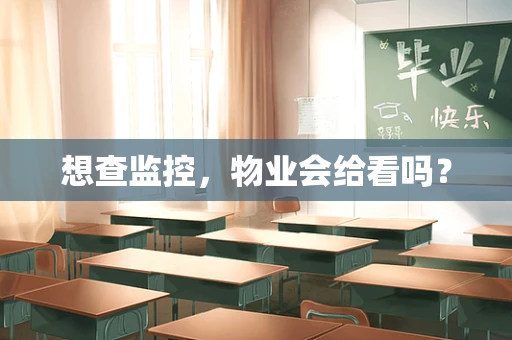 想查监控，物业会给看吗？