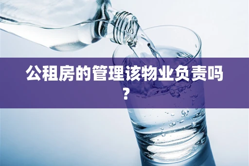 公租房的管理该物业负责吗？