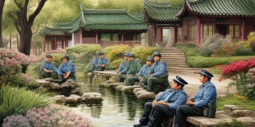 江宁金碧物业保安累吗？