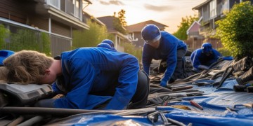 小区物业是否负责补漏？