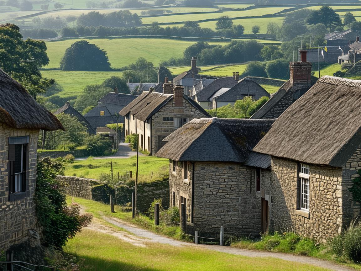 村里为什么没有物业？